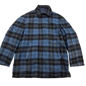 Vintage 60s Pendleton Wool Mackinaw Cruiser Plaid Jacket  Mens XL Reversible USA